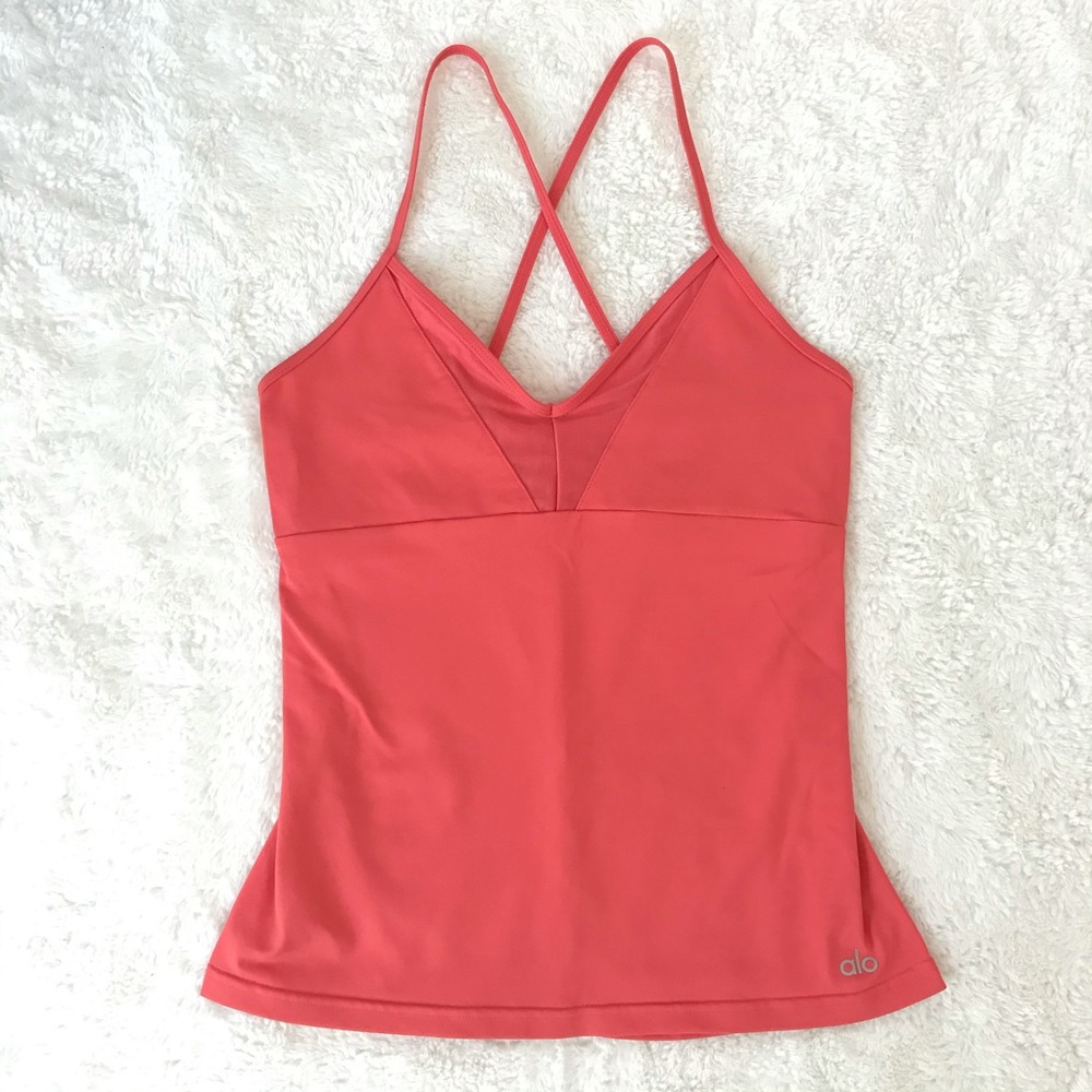Alo Yoga Tank Top with Attached Bra